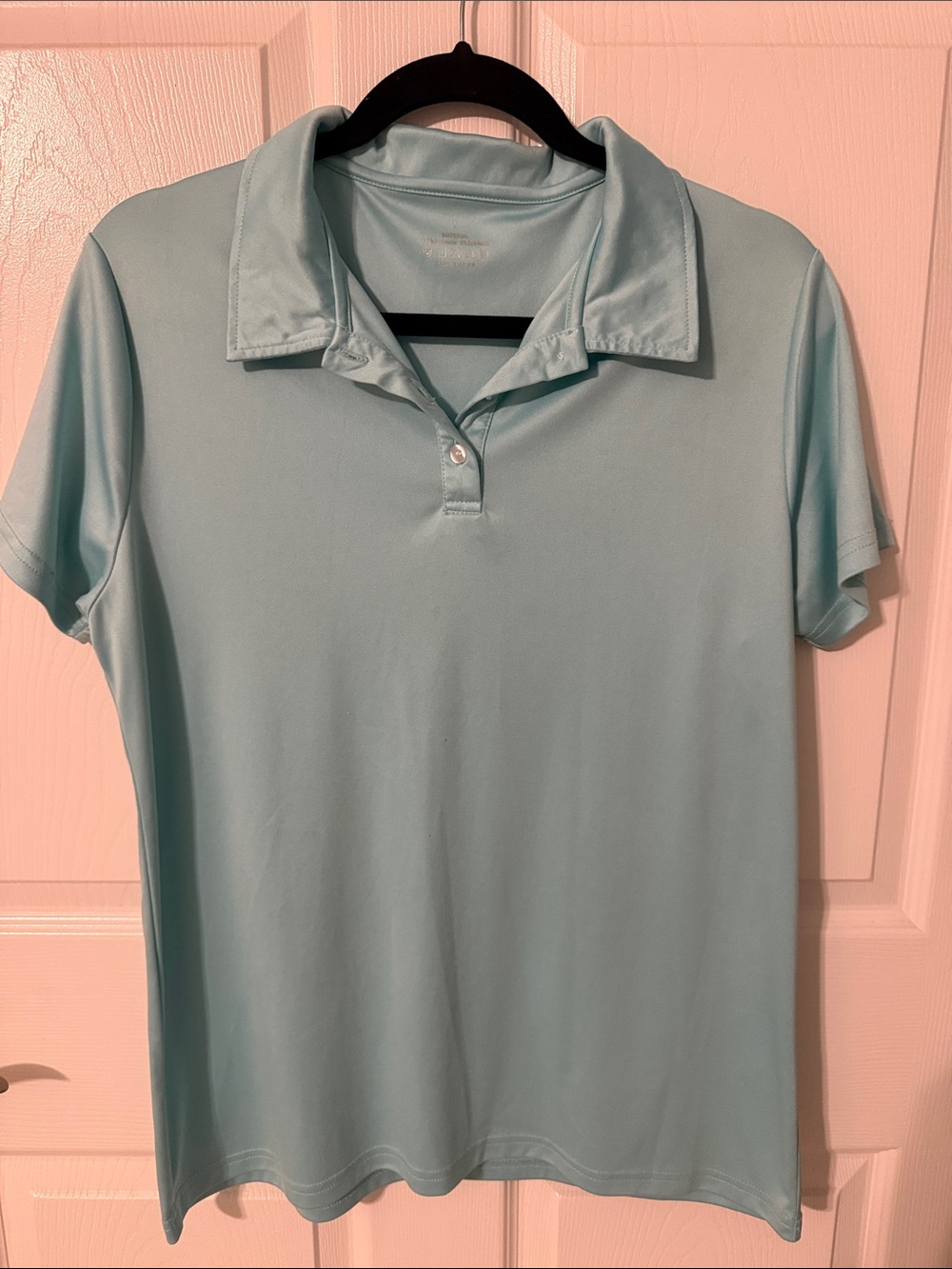 Light Blue Women’s Polo Top